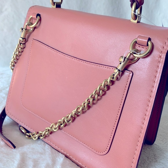 NWT Authentic Coach Calf Leather Parker Satchel Top Handle Bag - Picture 10 of 16